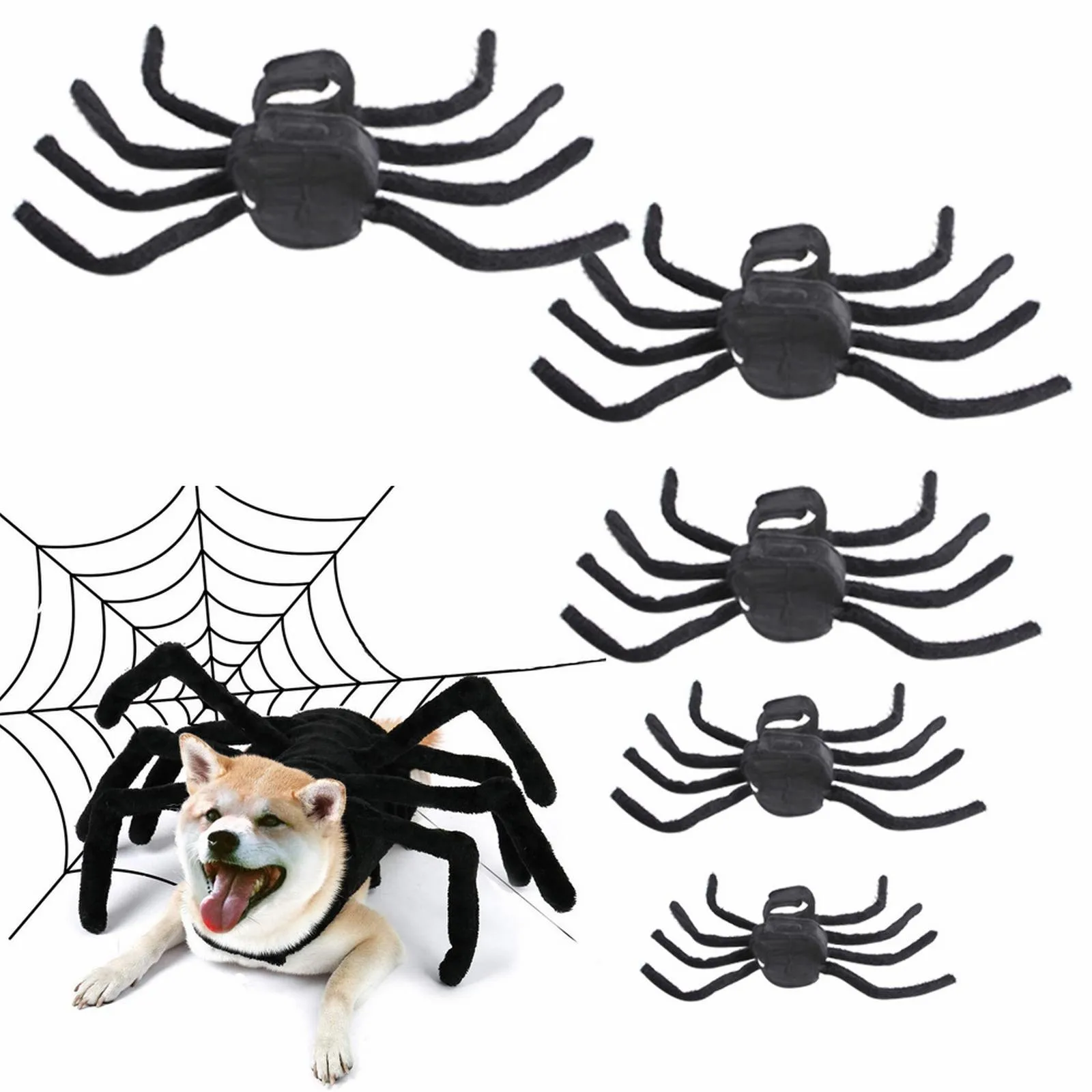 Костюм паука на Хэллоуин креативный костюм подходит для маленьких средних и