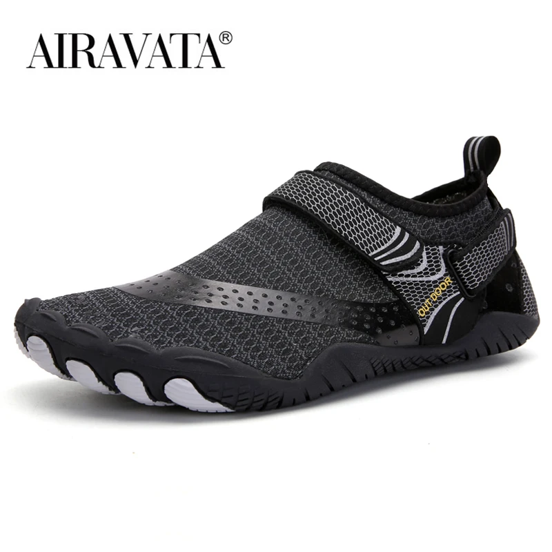 Men Women Wading Shoes Outdoor Sports Beach Sneakers Quick-Dry Water Shoes Breathable Antiskid Big Size 24-47