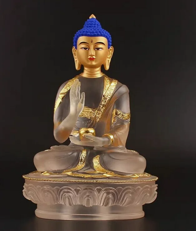 Tathagata Fahai Shenghui Game's Divine Power Статуя Татхагата цветная глазурь