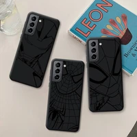 marvel super hero iron man spider man phone case silicone for samsung galaxy s21 ultra s20 fe m11 s8 s9 plus s10 5g lite 2020