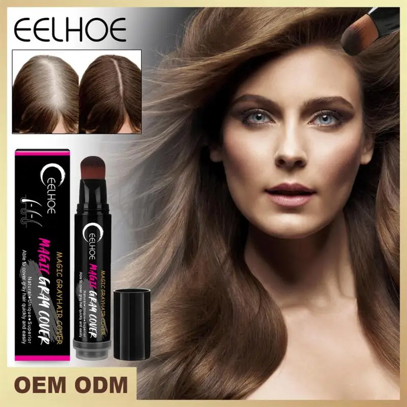 

Disposable Hair Dye Stick Covering White Hair Pure Plant Hair Dye Instant Gray Root Coverage Hair Color No Irritation Hair Dye