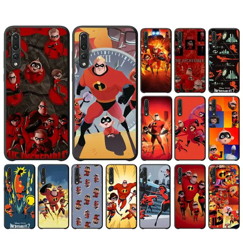 

Disney The Incredibles Phone Case for Huawei P30 40 20 10 8 9 lite pro plus Psmart2019