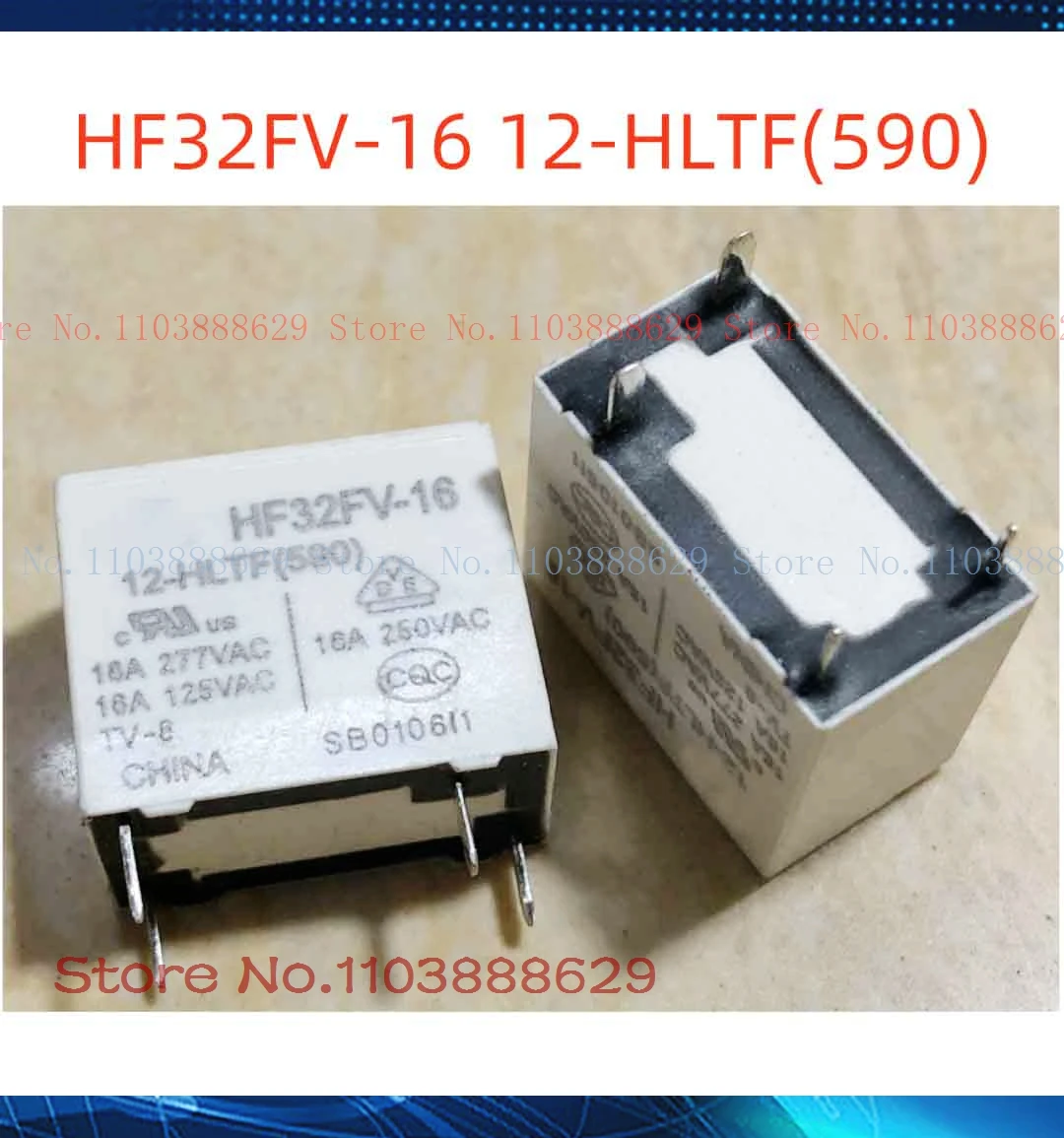HF32FV-16 12-HLTF(590) 32F-1A-M-12V--16A