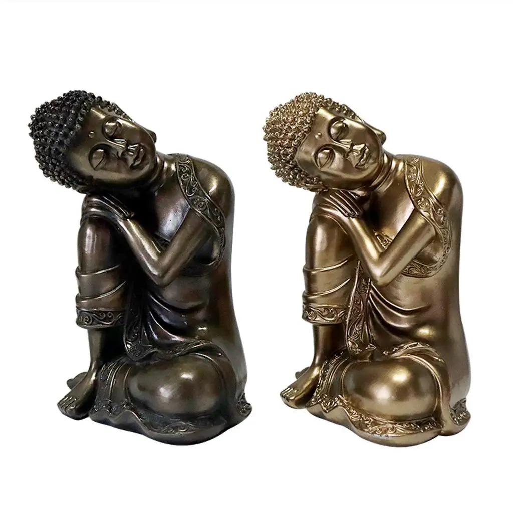 

Buddha Statue Sculpture Home Decor Zen Indoor Outdoor Decoration Meditation Buddha Figurines Yoga Studio Ornaments