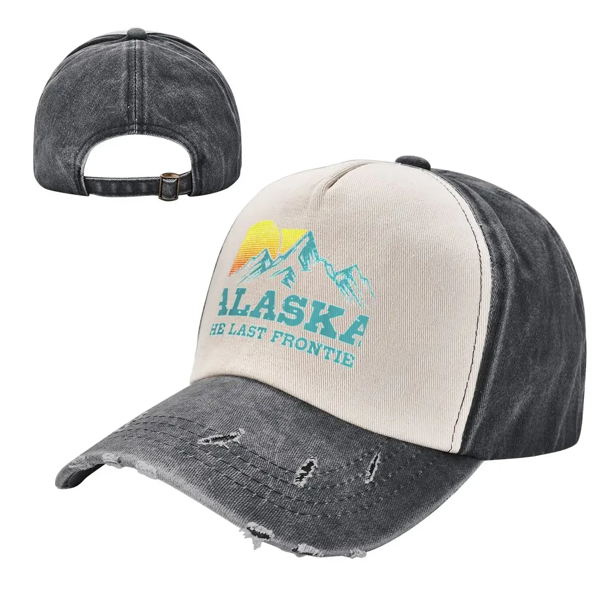 Бейсбольная кепка ALASKA THE LAST FRONTIER шляпа с защелкой на спине новая Snapback вечерние