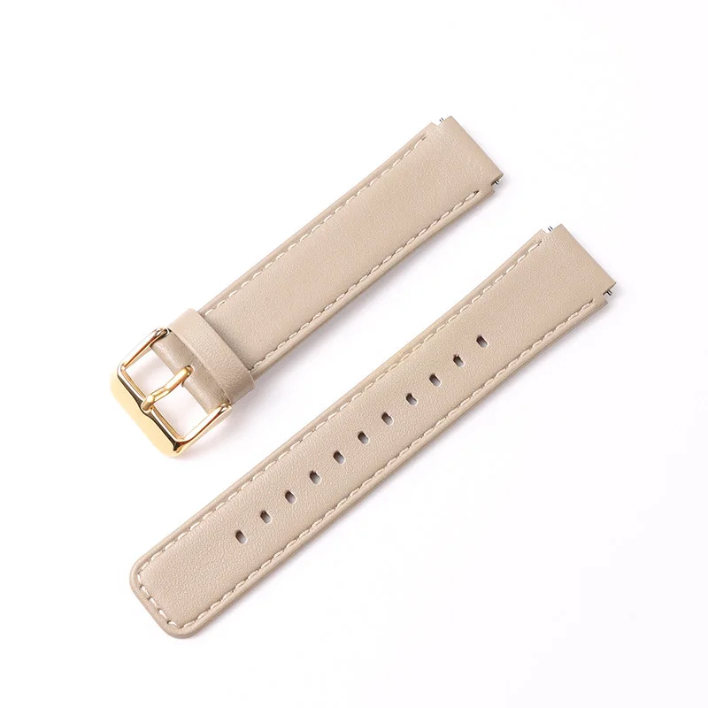 Universal Leather 16mm Watch Band Strap for -Huawei TalkBand B3 B6 TIMEX TW2T35400 TW2T35900 and more Children's Watch