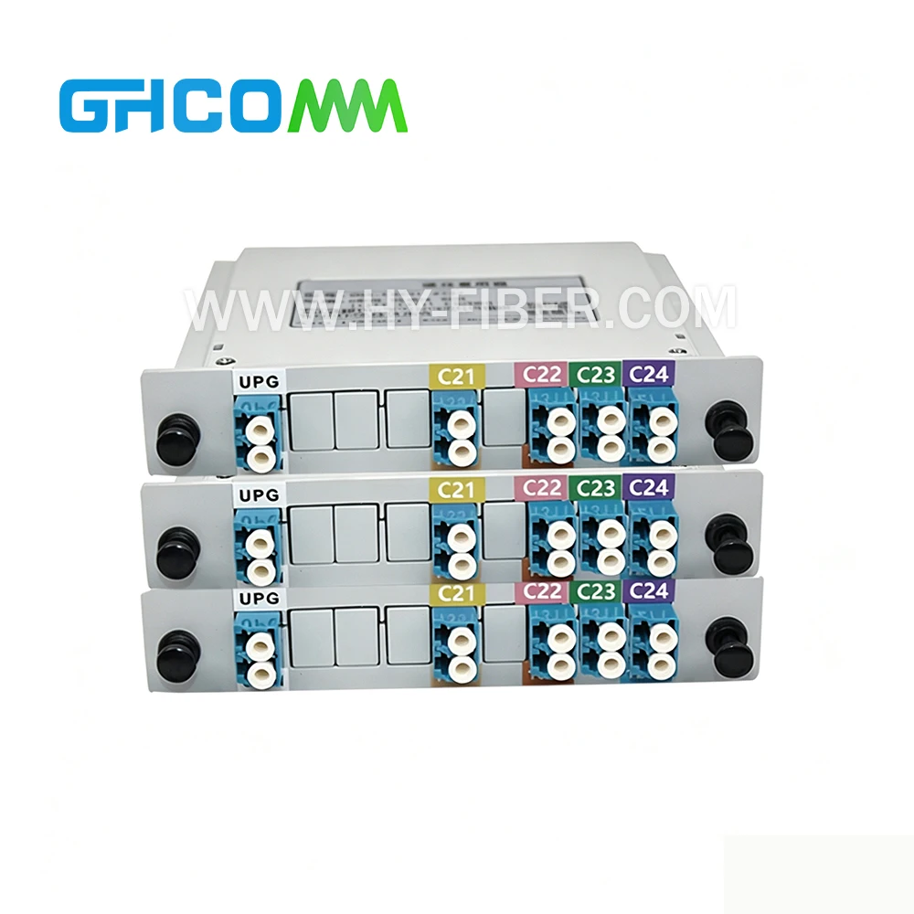 2 шт. 8-канальный до 16-канальный 100 ГГц DWDM MUX DEMUX двунаправленный одноволоконный модуль передачиприема, пластиковый корпус LGX, разъемы LCUPC (art.: 3920dc0705efd) - 3920dc0705efd