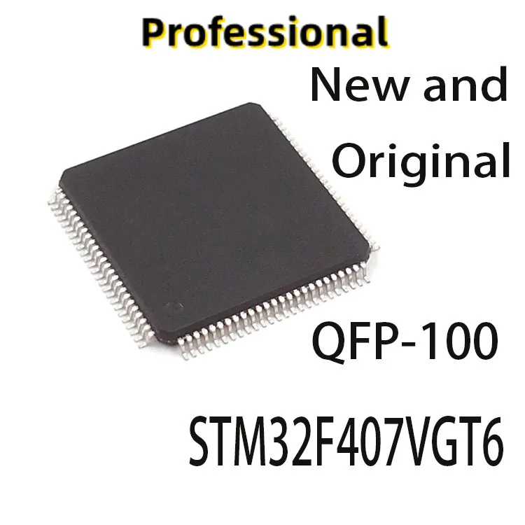 

1 шт. Новый и оригинальный STM32F407 VGT6 QFP-100 STM32F407VGT6