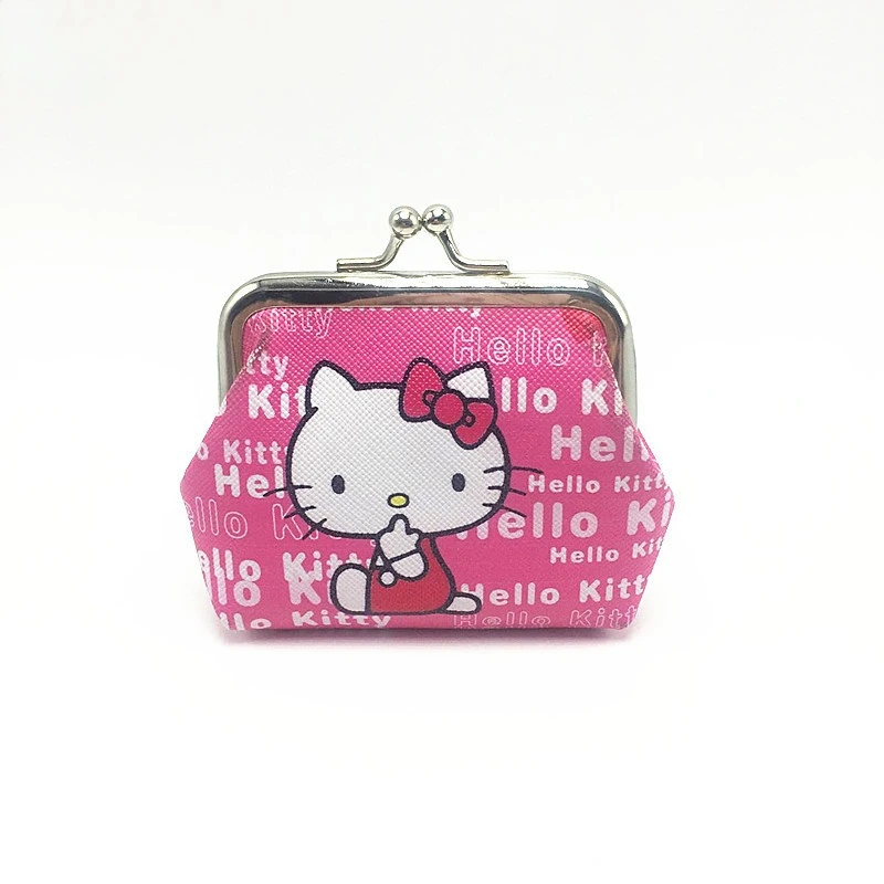 

Hello Kitty Cartoon Coin Pouch Purse Creative Small Wallet Wholesale My Melody Bags girls purse Kawaii Wallet Kid Purses 9CM*7CM