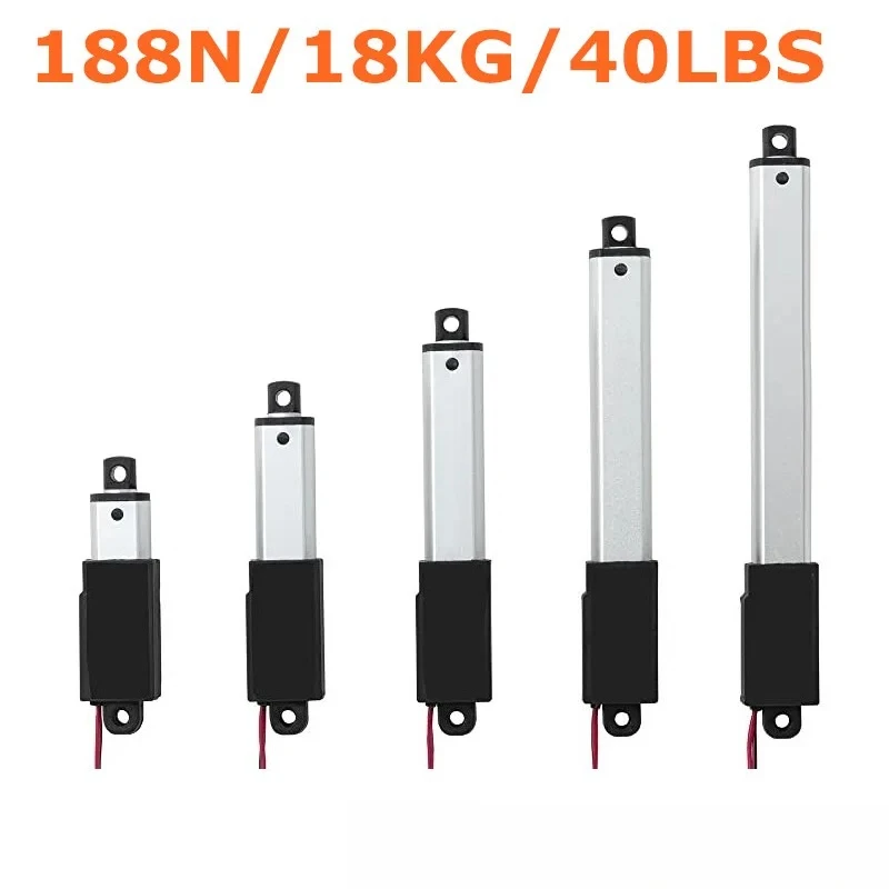 

Микро линейный привод DC мотор 188N 30/50/75/100/150 мм ход