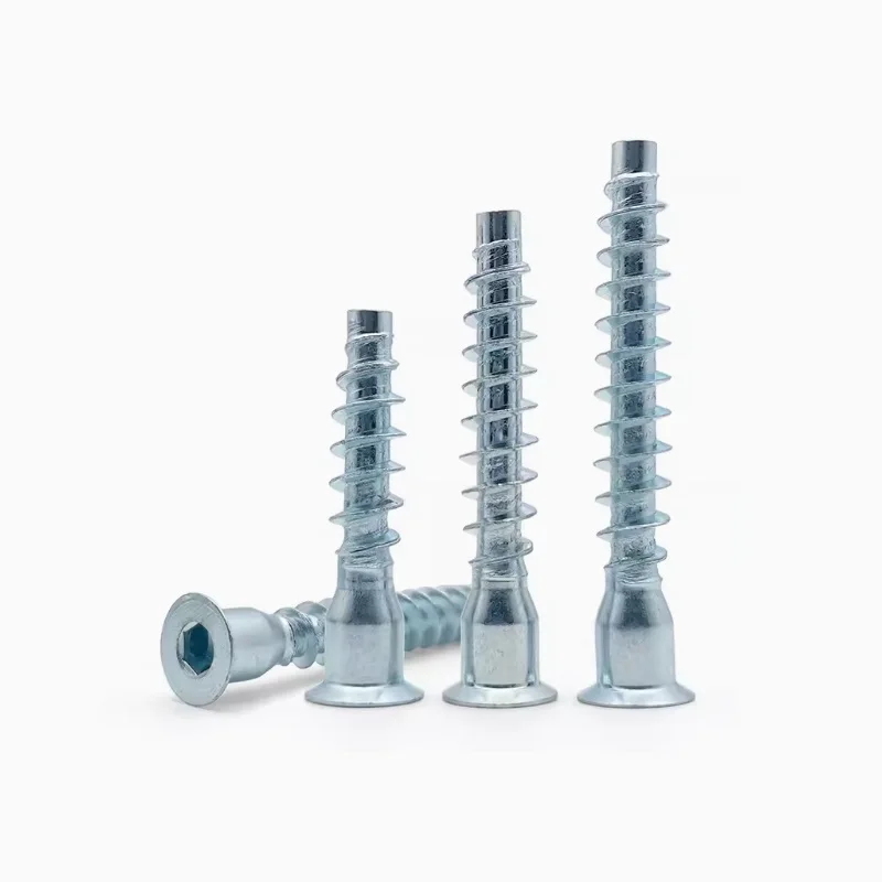 10 шт. Бесплатная доставка винты с потайным шестигранным отверстием для мебели