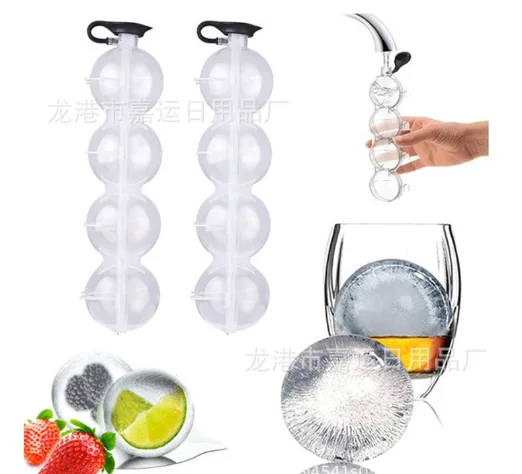 

New Ice Hockey Ice Box Molds Sphere Round Ball Ice Cube Makers Bar Party Kitchen Whiskey Cocktail DIY Ice Cream Moulds Ice Mould