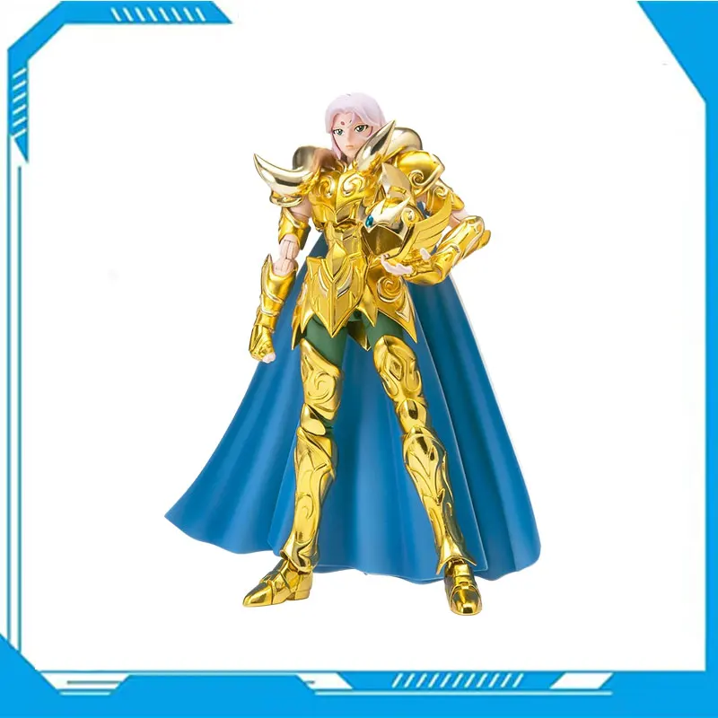 

Original Genuine Banpresto Myth Cloth Saint Seiya EX Aries Mu Revival PVC Anime Action Figure Metal Armor Model Toys Gifts