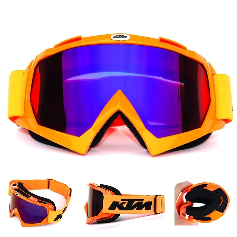 

latest official flagship store free shipping K-KTM off-road motorcycle glasses ski riding goggles anti-wind and sand downhill