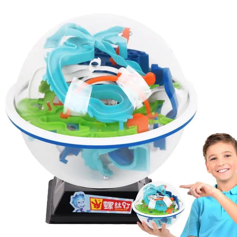 

3D головоломка шар 100-158 препятствия Сфера игра мяч для мальчиков подарки интерактивный лабиринт Сфера игра мяч для мальчиков подарки