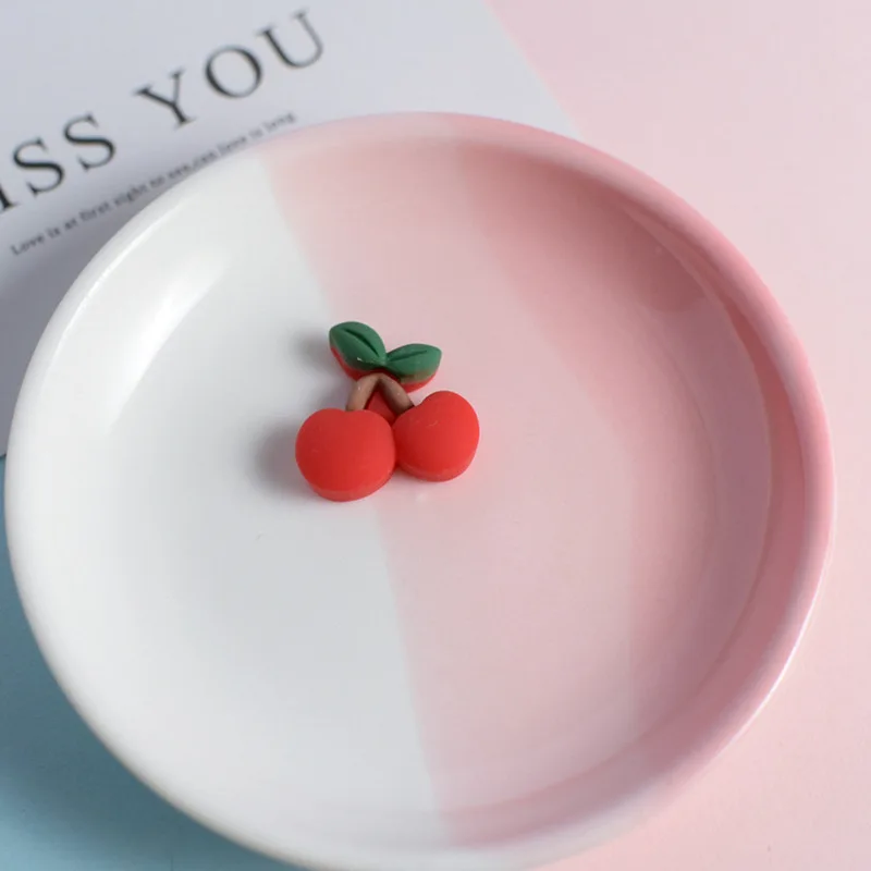 10 шт. новые мультяшные вишни, картофель фри, серия персикового сердца, скрапбук из смолы, декоративная заколка для волос «сделай сам», кулон, ювелирные детали A90