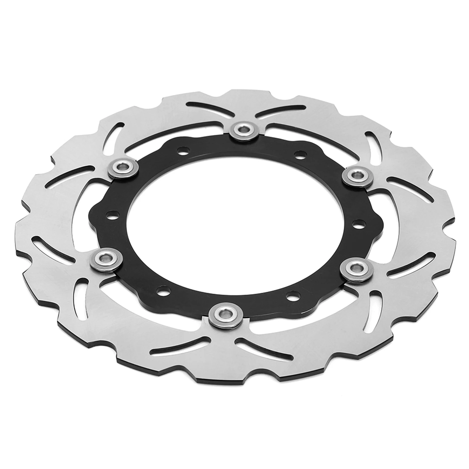 Передние тормозные диски BIKINGBOY для Yamaha XP 500 T-Max 2008 2009 2010 2011 XP500 ABS 08-11, 267 мм, комплект из нержавеющей стали (art.: 3920dbd10c49a) - 3920dbd10c49a