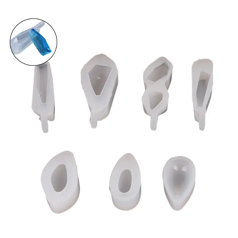 

7 шт./упаковка, силиконовые формы для украшений из смолы