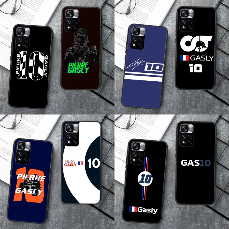Чехол F1 Formula 2021 10 Gasly для Xiaomi Redmi Note 12 11 10 9 8 Pro Note 12S 11S 10S 9S, чехол для Redmi 9 10 12 C