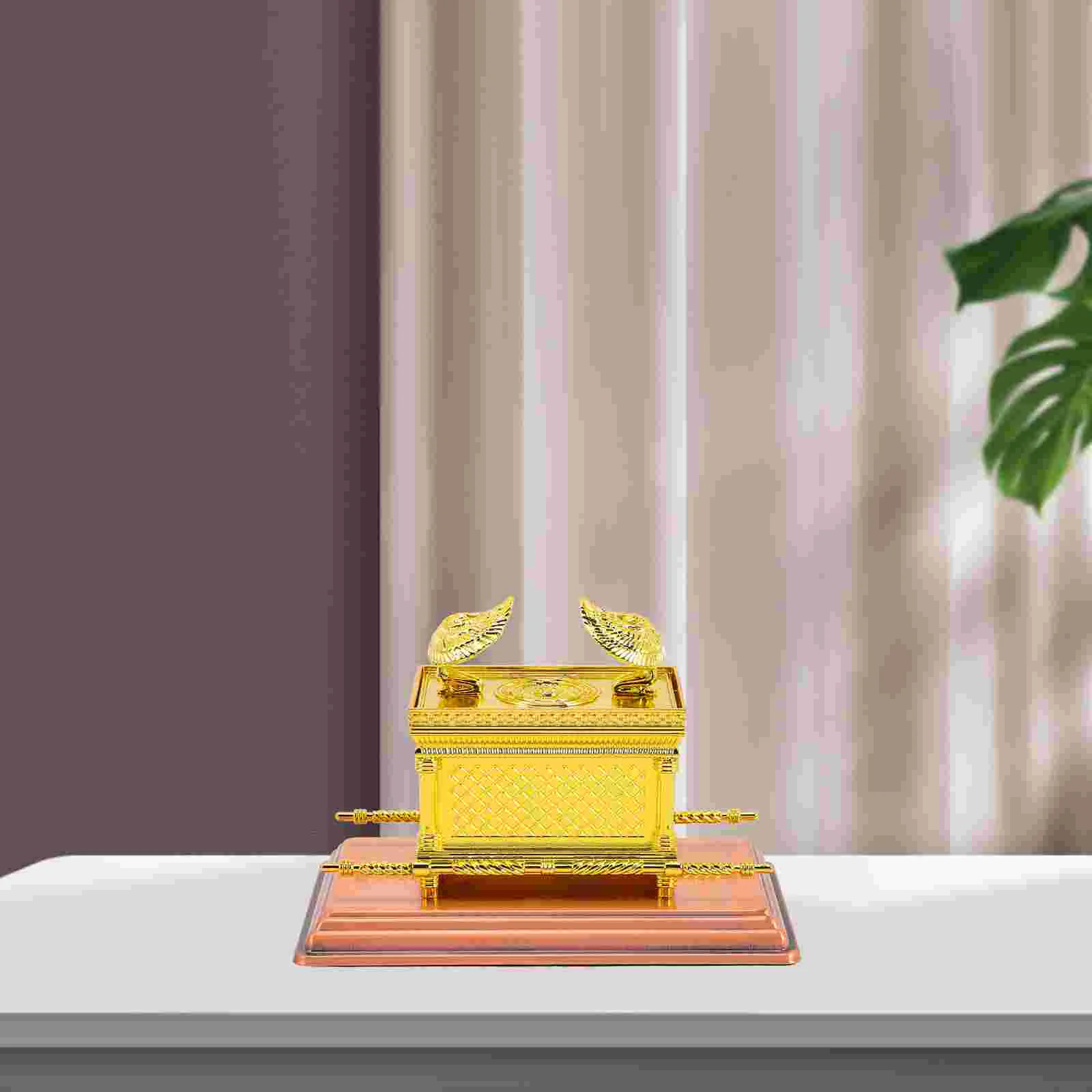 

Portable Premium Classical Exquisite The Ark Of The Covenant Model Religious Party Decoration for Home Decor Gift Option