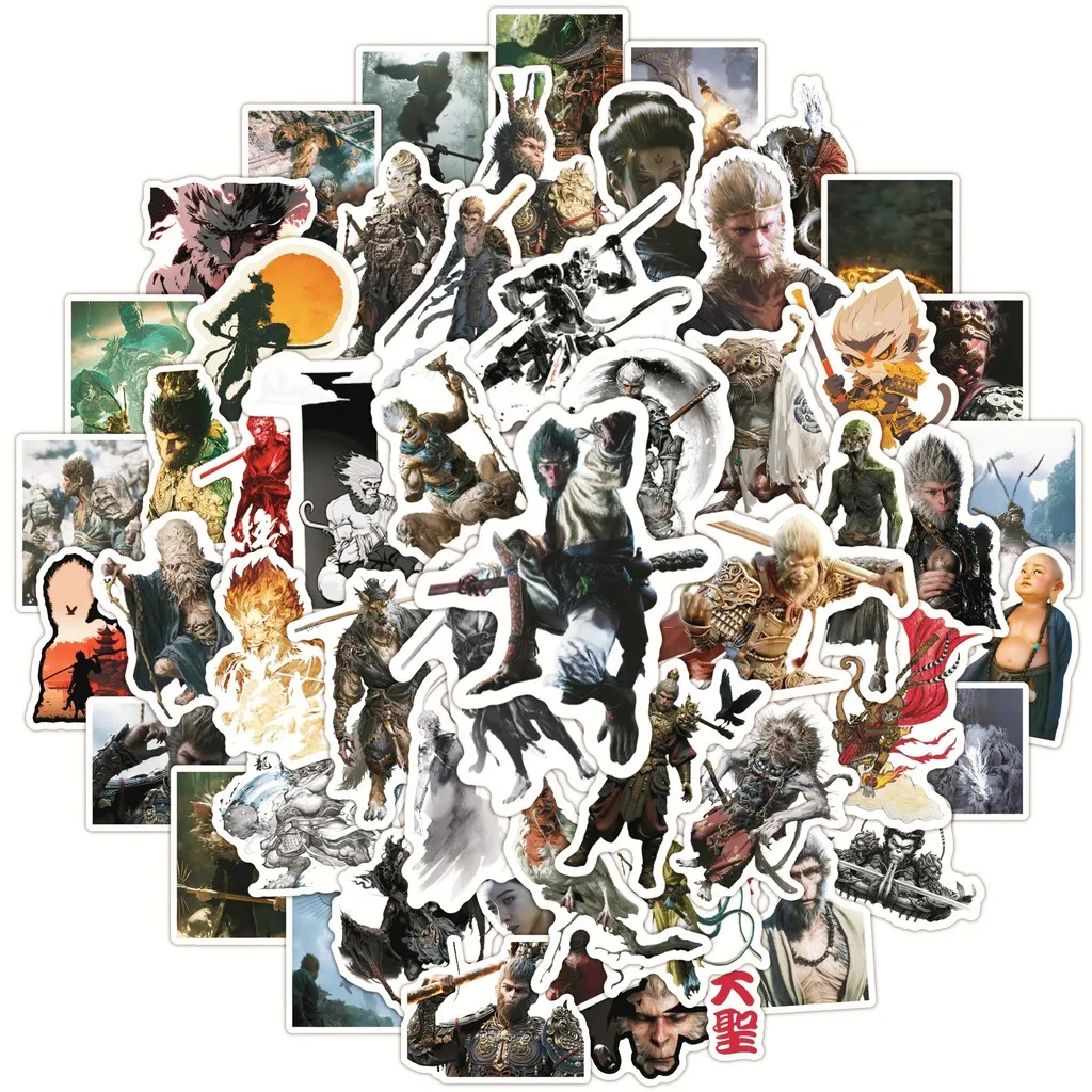 

Набор наклеек Black Myth: WuKong LanLanStickersWorld