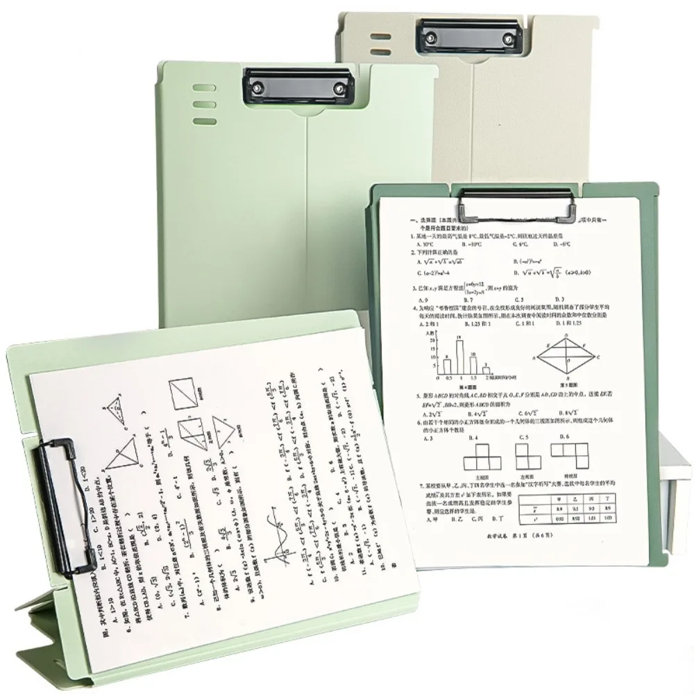 Блокнот для записей папка складная канцелярская доска зажим многоцветная