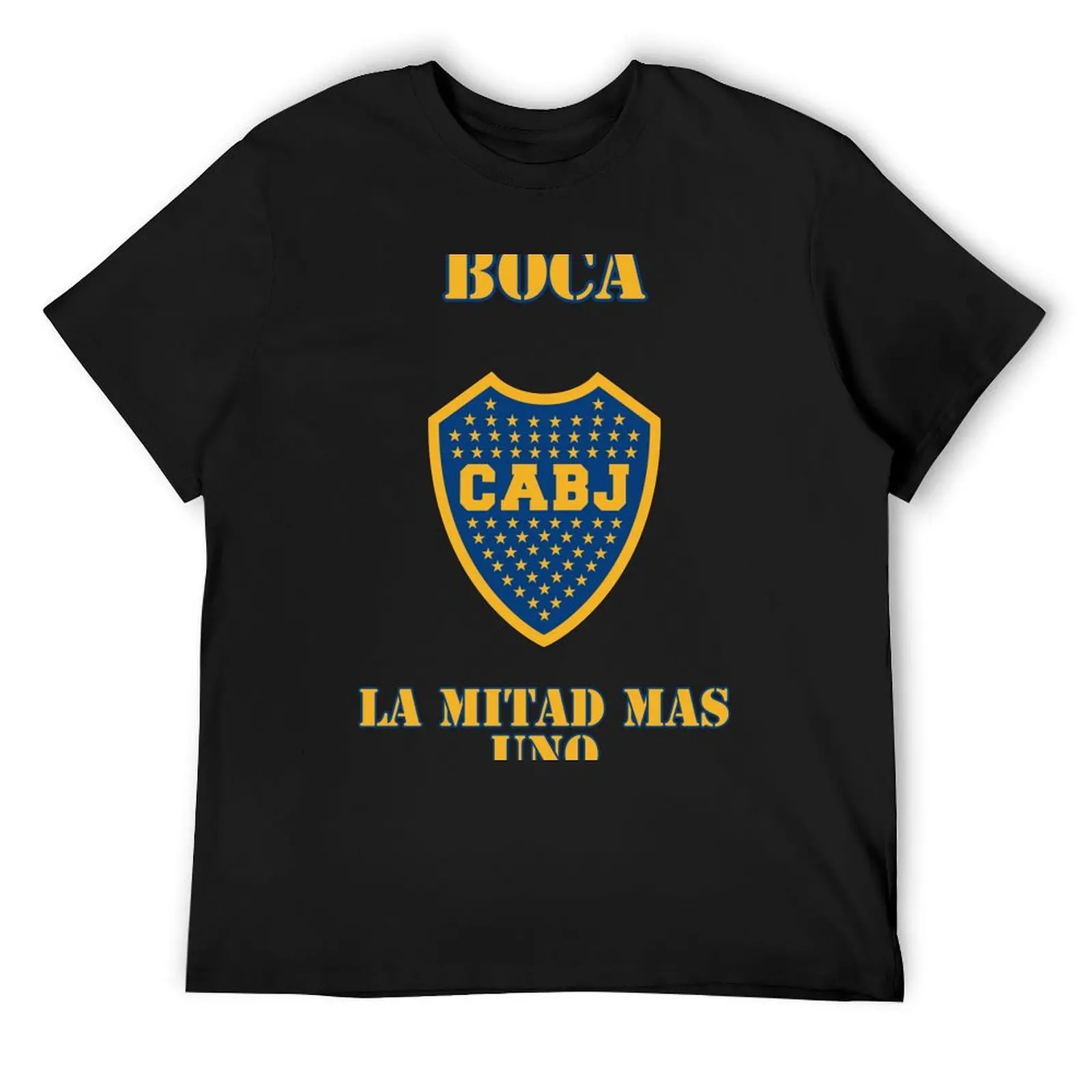 BOCA JUNIORS C.A. Футболка летние топы аниме Мужские футболки