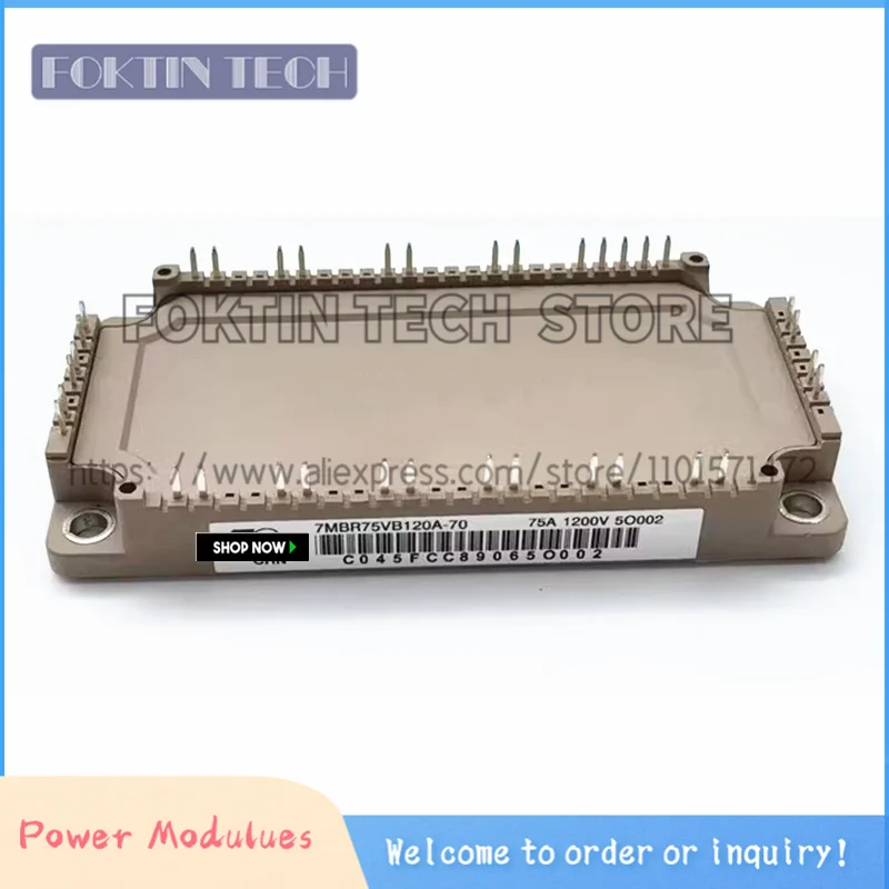 Новый оригинальный модуль 7MBR75VB120A-70 7MBR75VB120-50 7MBR75VB120A-50 6MBI180VB-120-50 55