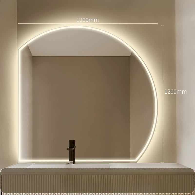 Настенные клейкие зеркала Зеркало для бритья и душа ванной комнаты Аксессуары