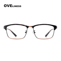 fashion mens eyeglasses frames retro glasses frame for men optical myopia prescription glasses square eyewear vintage spectacle