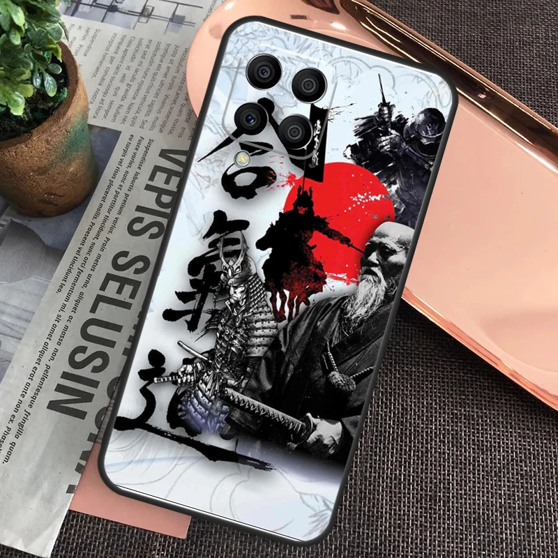 Японский боевой чехол Aikido для Samsung Galaxy M15 M55 M13 M23 M33 M53 M31 M51 M14 M34 M54 M20 M30s M12 M32 M52