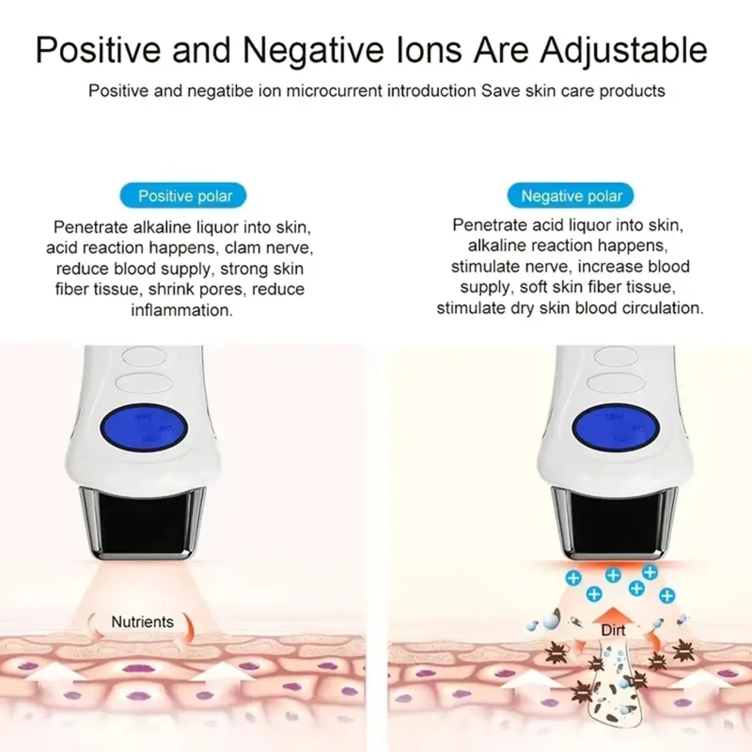 Электрический мини-портативный косметический инструмент для подтяжки лица -