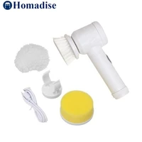 household washing polishing tools rechargeable cleaning brush hand held electric scrubber kitchen dishwasher sink clean machine