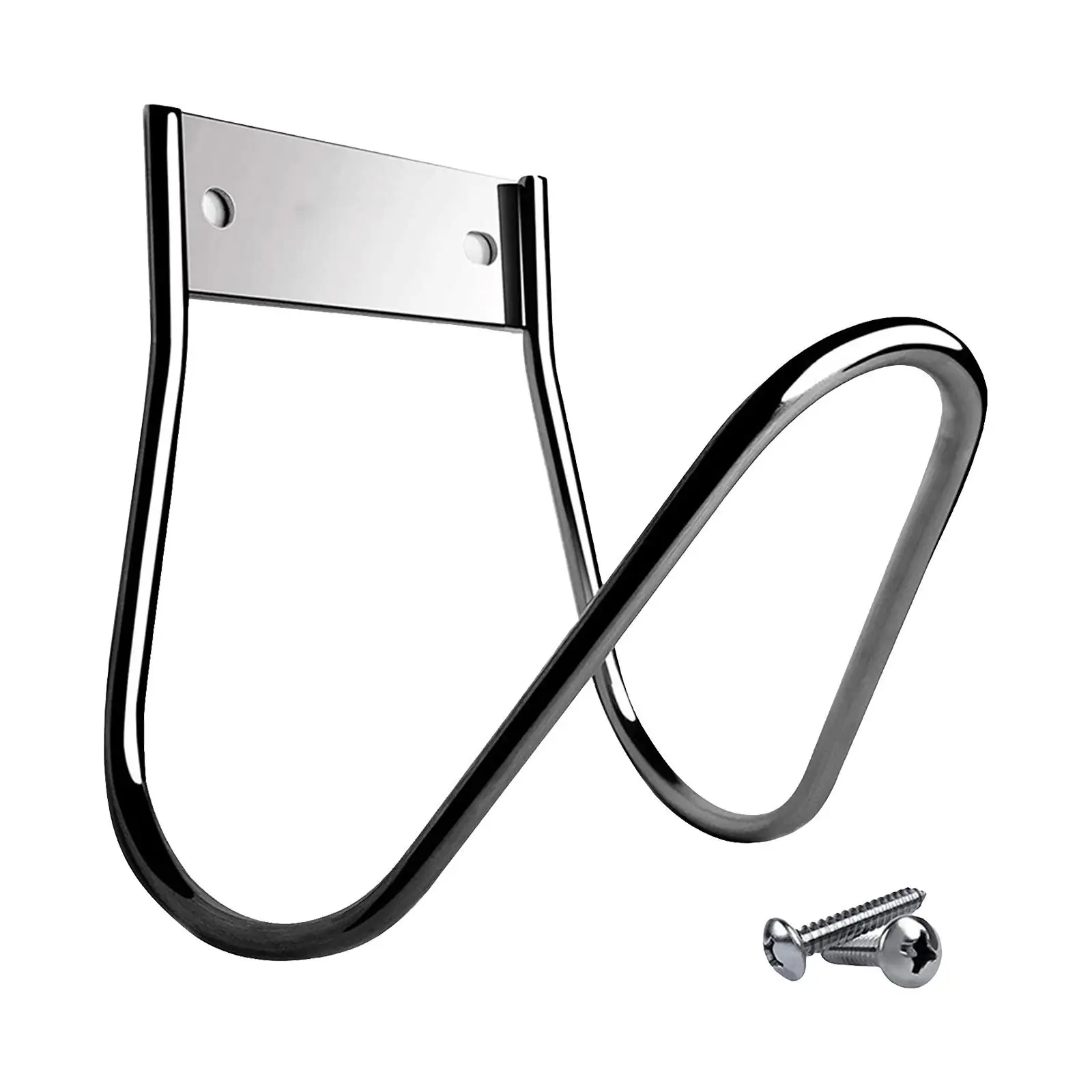 

Garden Hose Holder Wall Mount Stainless Steel Hose Reel Holder for Extension Cords