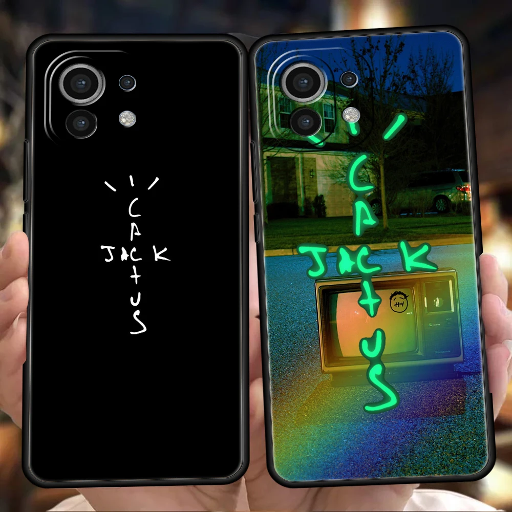 

Cactus Jack Phone Case For Xiaomi Poco X3 X4 NFC F3 M3 M4 GT 11 12 Ultra 11X Pro Plus 9T Note 10 10T Lite 5G Soft Cover Fundas