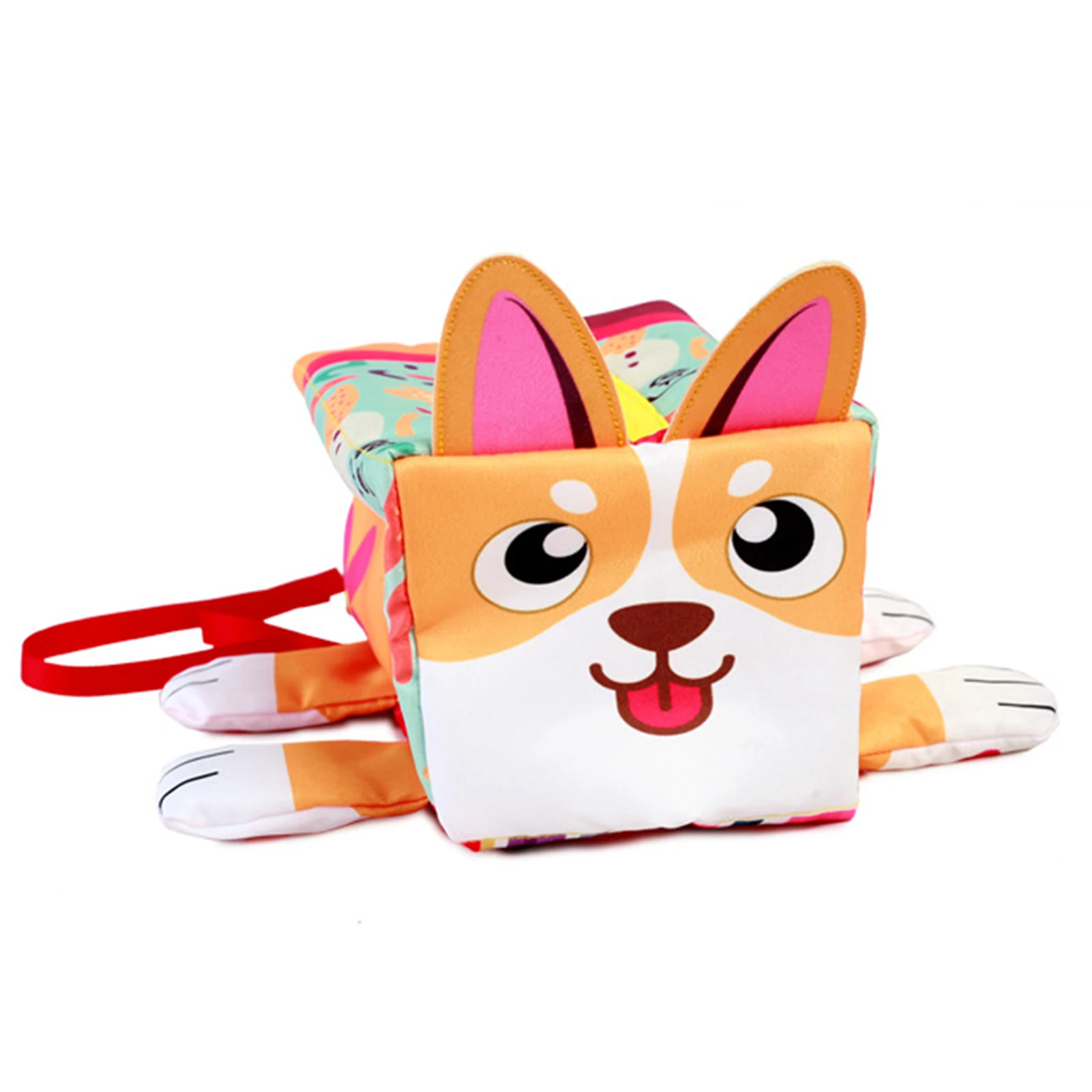 

Sensory Pull Along Baby Tissue Box Magic Baby Tissue Box High Contrast Baby Toys For Newborns Toddlers Infants Gift