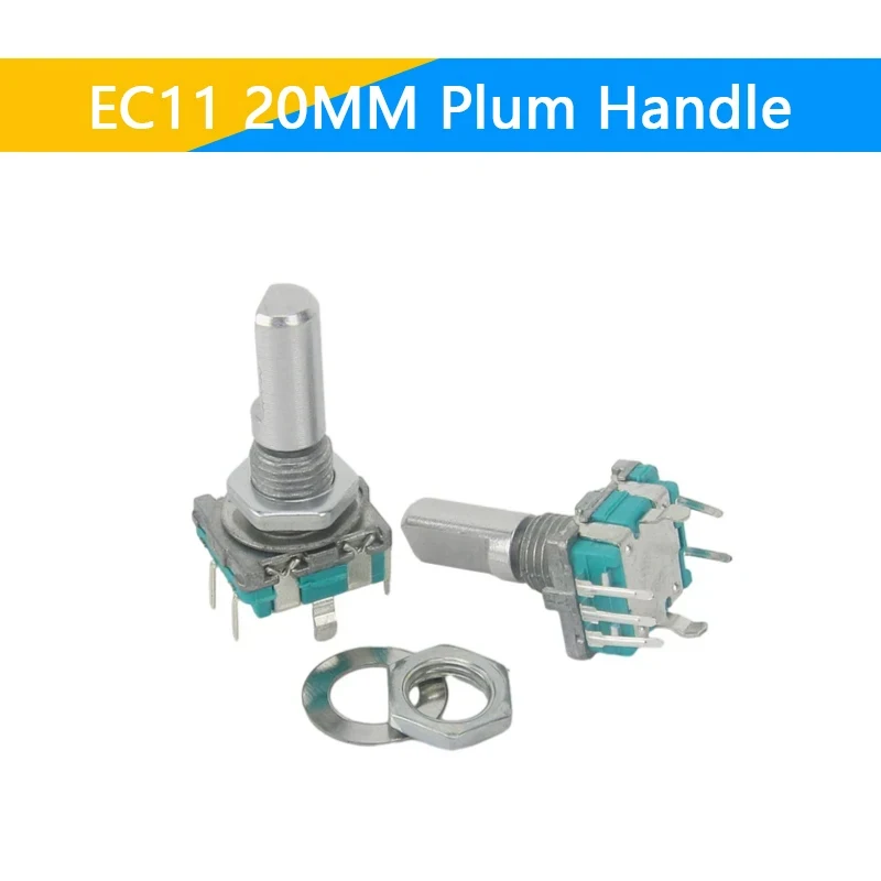 

20-позиционный поворотный энкодер EC11 с кнопкой