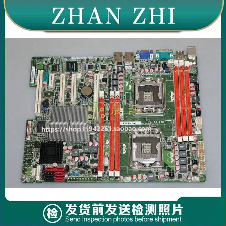 Для ASUS Z9NA Z9NR Z9NH D6 D12 D6C CHN двойная 1356-контактная основная плата сервера C602