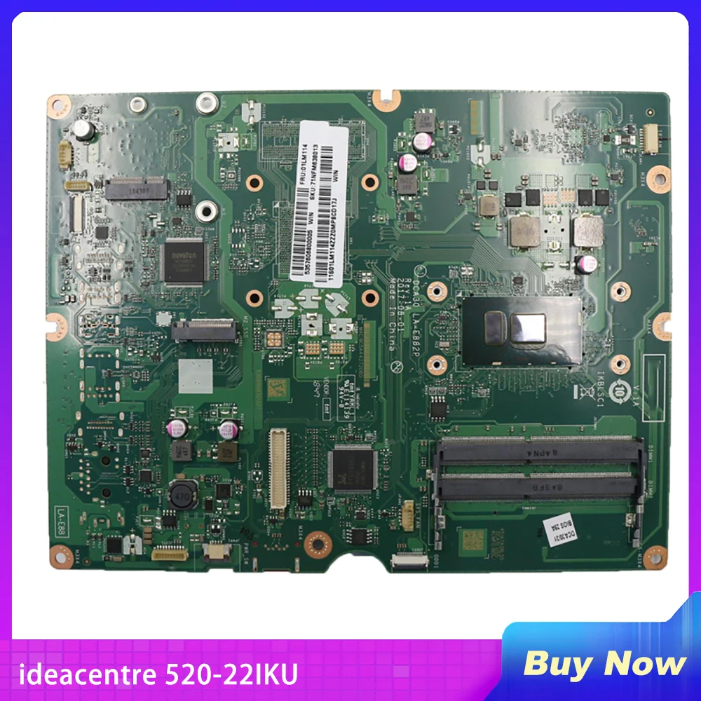 For Lenovo ideacentre 520-22IKU LA-E882P  01LM114 All-in-one Motherboard 100% Tested Fast Ship