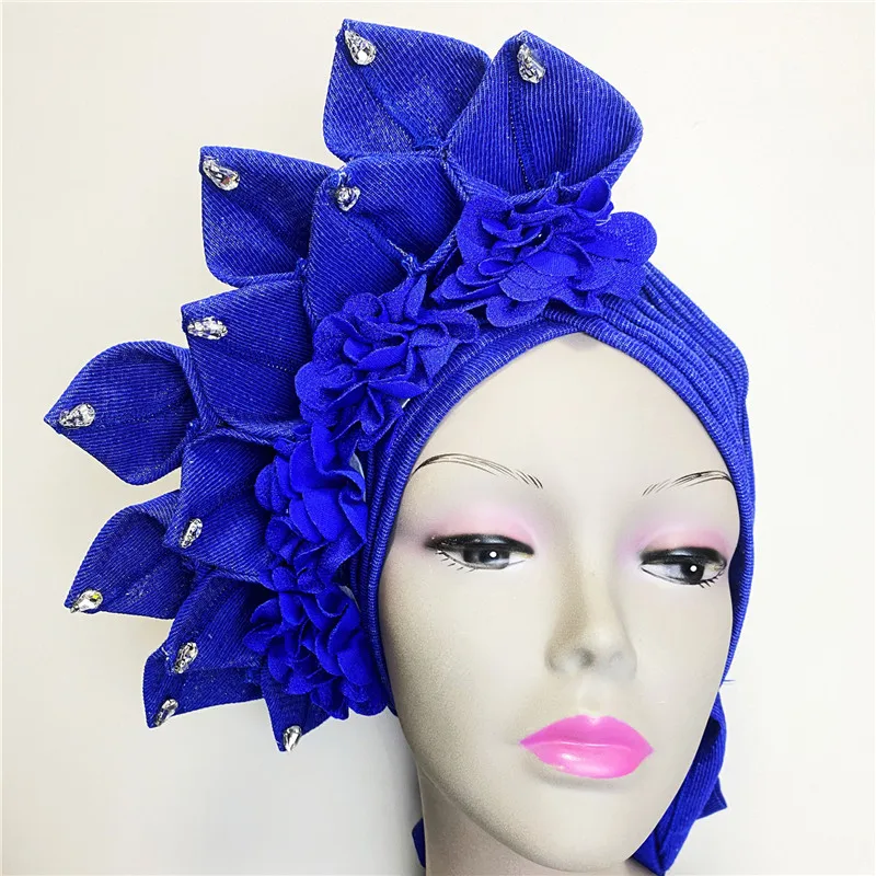 

Новинка, тюрбан с блестящими пайетками для женщин, готовые женские головные повязки, африканские автоповязки Aso Oke, головные повязки, уже сде...