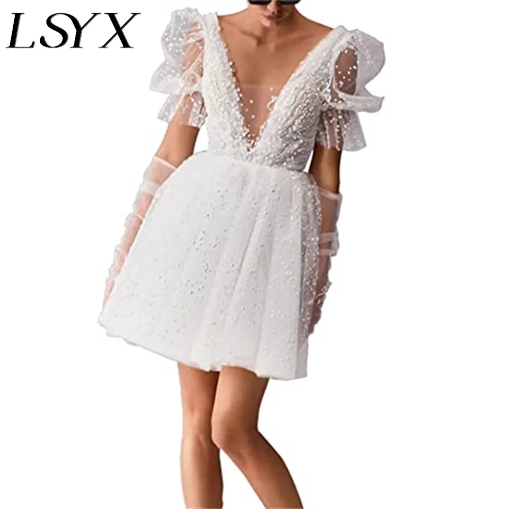 Рисунок 5 - Женское свадебное мини-платье из тюля LSYX