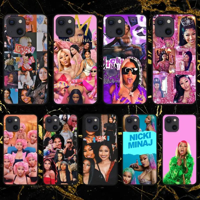 Популярный чехол для телефона Rapper Nicki-Minaj iPhone 11 12 Mini 13 Pro XS Max X 8 7 6s Plus 5 SE XR |