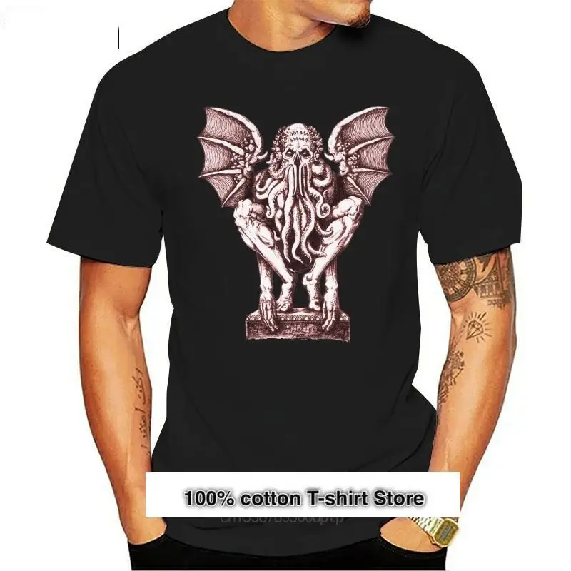 Фото Camiseta de BAPHOMET CTHULHU, называется de la guerra de las galaxias, H. P. Lovecraft Miskatonic arкхэм camiseta №1