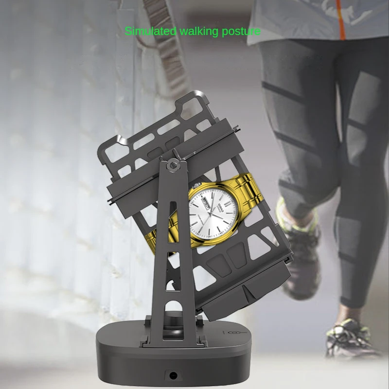 Watch Winder for Automatic Watches Mechanical Rotomat for The Watch Winders Display Number of Exercise Steps Sports Talent