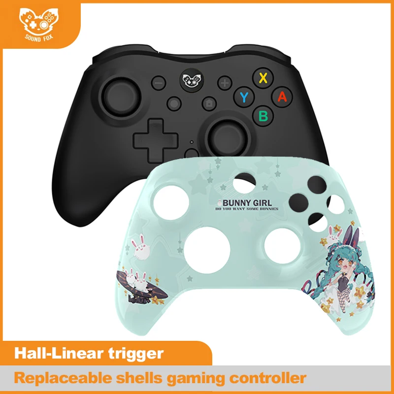 

SOUND FOX SE3946 Bluetooth Game Controller 2.4G Wireless Gamepad for Android iOS PC Nintendo Switch With Shell