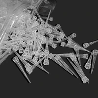 1000pcs 10ul lab 10ul pp plastic pipette tips for chemistry test pipettor tips lab pipette tips use for dlab pipette
