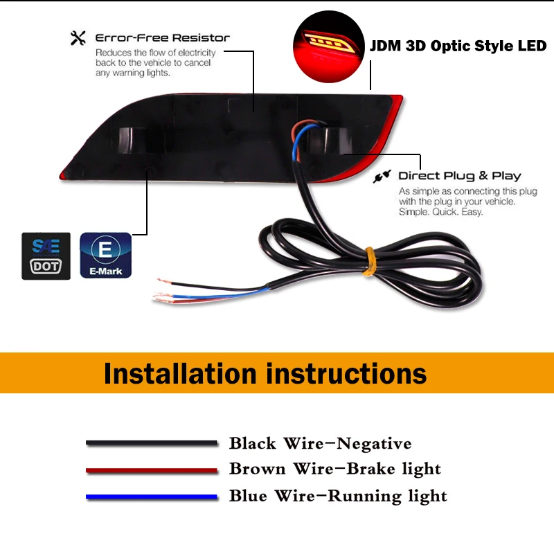 2 шт. задние фонари для Subaru Impreza WRX STi XV