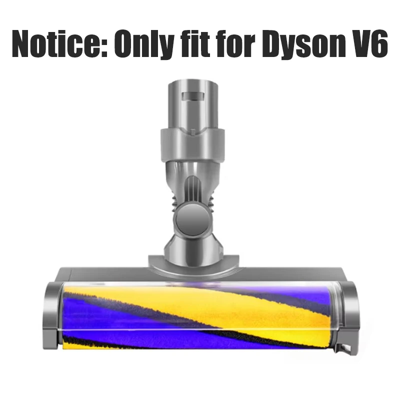 

Мягкая насадка щетка Dyson V6 V7 V8 V10 V11 V15 V10 Slim V12 с зелёным светодиодом