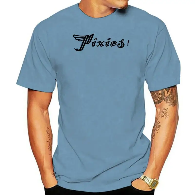 

PIXIES III-Camiseta informal para hombre y mujer, camisa holgada de talla S, M, L, XL, XXL, en colores negro y blanco, nueva