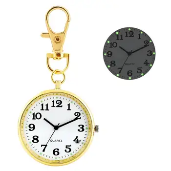 New Arrival Pocket Watches Minimalist Quartz Nurse Watch For Unisex Women Mens Nurse Doctor Key Buckle Pendant Watch Wholesale 1